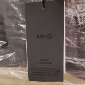 mango brand mens suit NWT